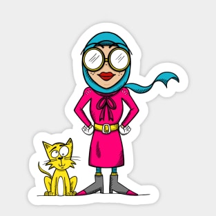 Super Woman Sticker